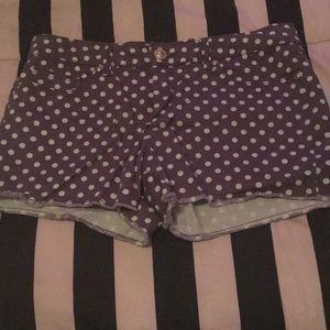 Purple Polka Dots Shorts
